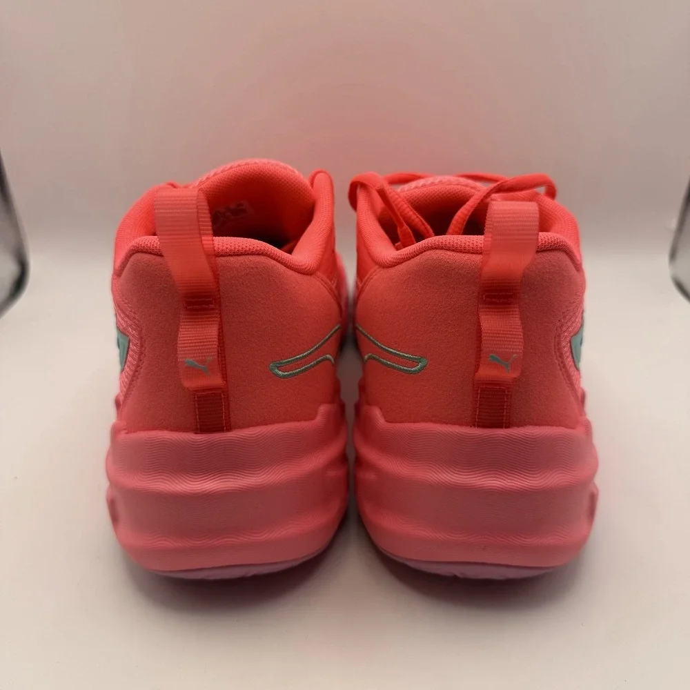 PUMA‎ Scoot Zeros Sunset Glow Pink/Blue Basketball Men's Size 11 - 310415-02